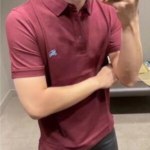 NWT Burberry Brit Men’s Polo short sleeve shirt Size XL